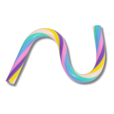 Rainbow Stretchy Fidget Noodle Kids Toys